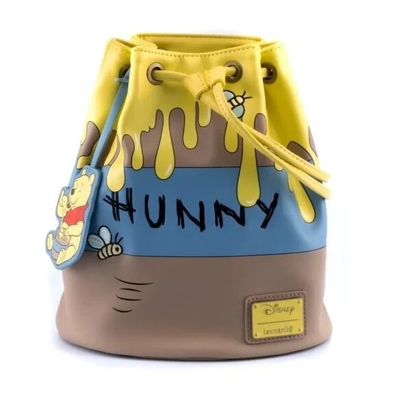 Loungefly Disney Winnie‎ the Pooh 95th Anniversary Convertible Backpack - Picture 1 of 6